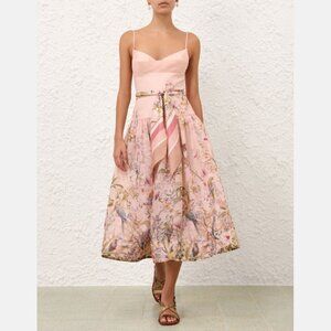 NWOT! Zimmermann Rebellion Fitted Picnic Dress